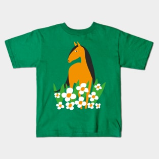 Beauty horse Kids T-Shirt